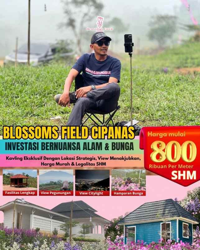 tanah kavling investasi di sukaresmi cianjur