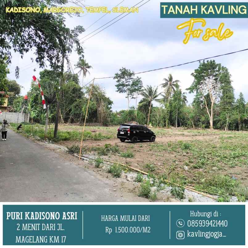 tanah kavling murah sleman 5 menit dari rsud sleman