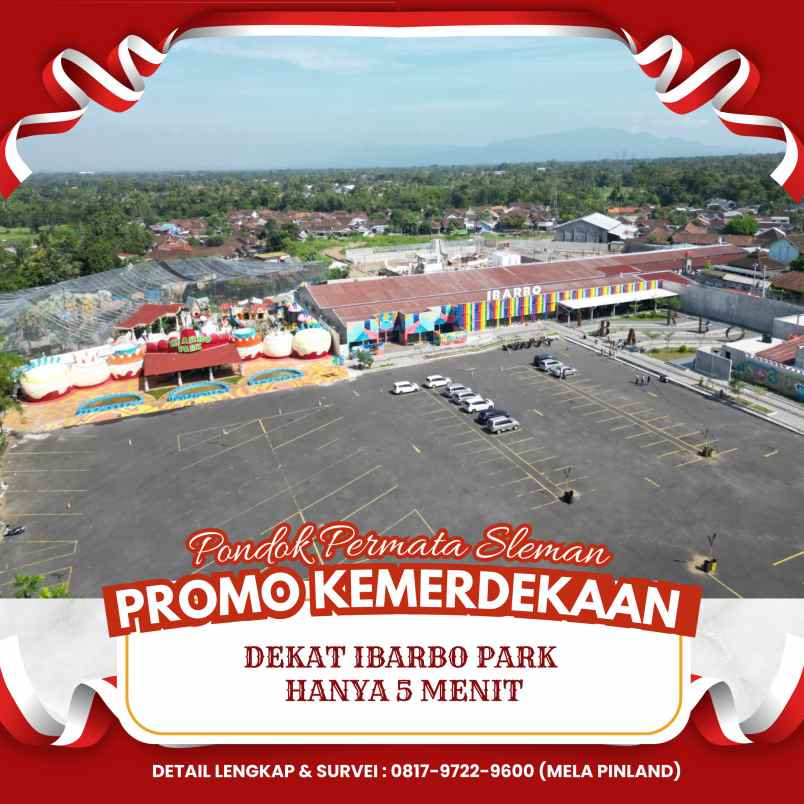 tanah kavling promo 220 jutaan utara pemda sleman