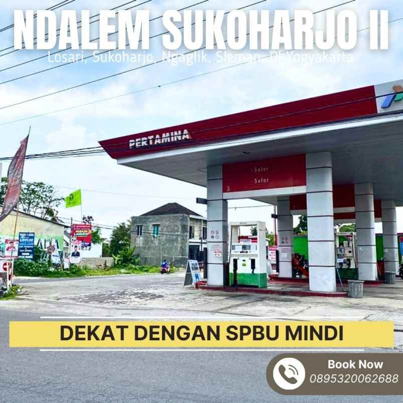 tanah pekarangan 2 juta meter dekat jl kaliurang km 13