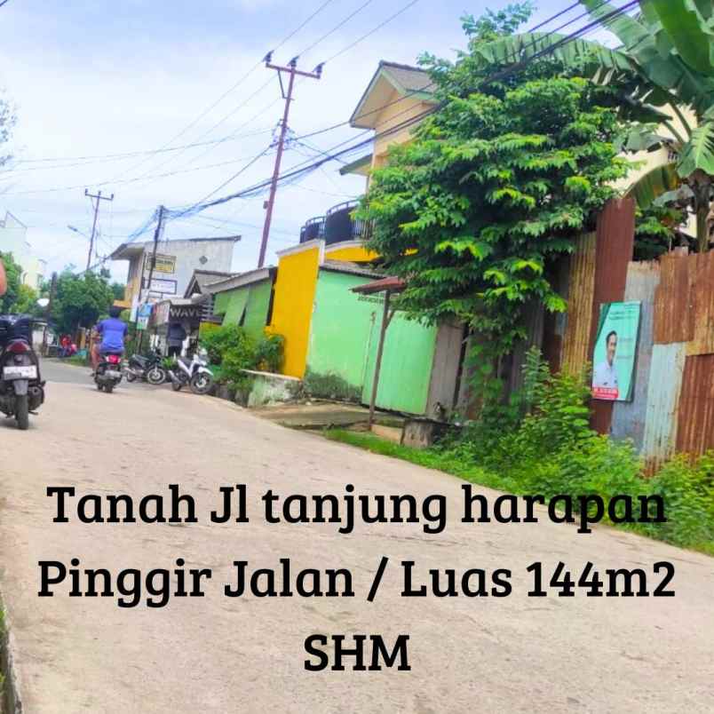 tanah pinggir jalan tanjung sari kalidoni palembang