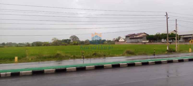 tanah tepi jl raya sragen solo