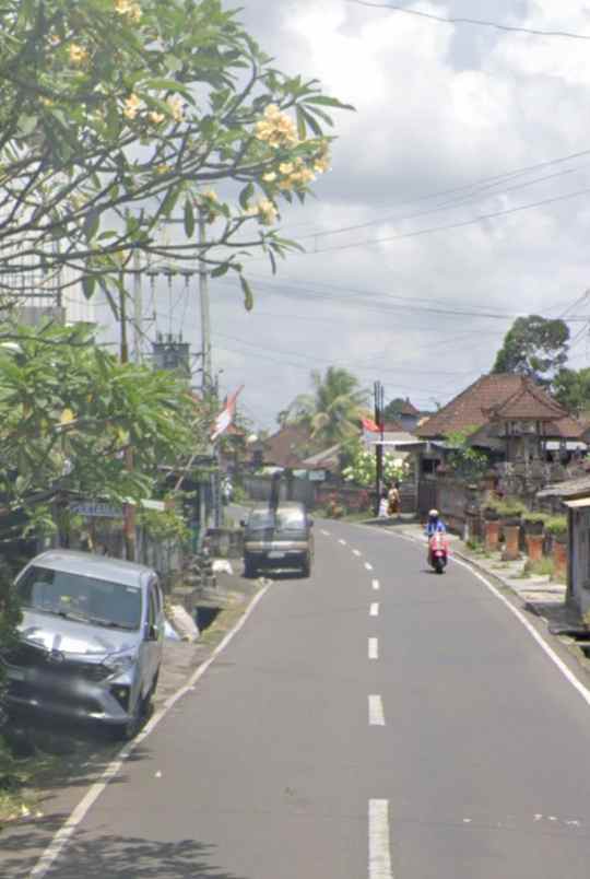 tanah view sawah hanya 6 menit dari ubud center bali