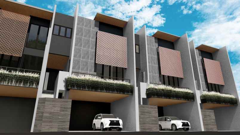 townhouse baru di permata hijau jakarta selatan