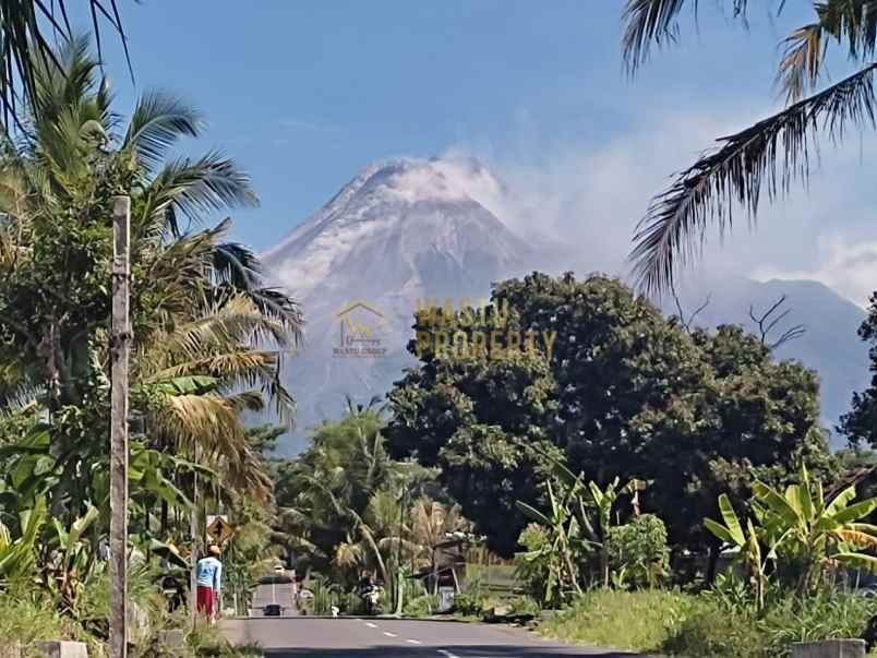 villa tanah luas di pakem kaliurang dekat teras merapi
