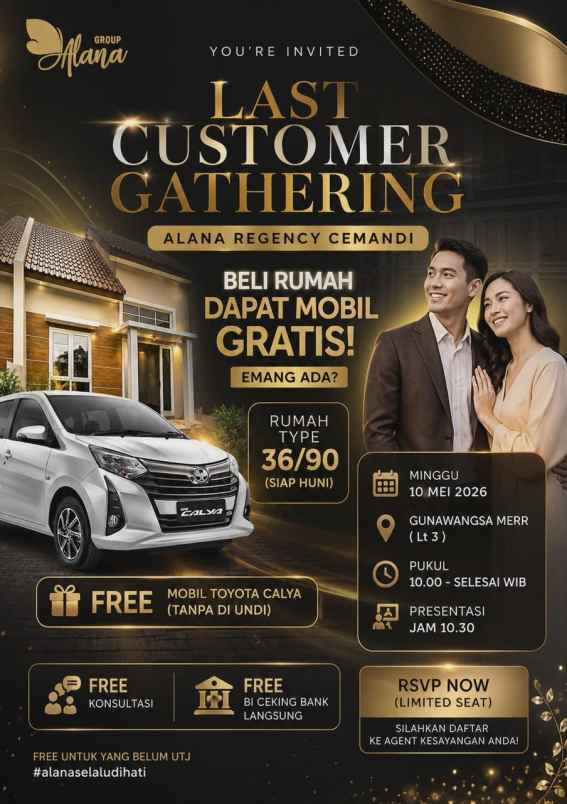 alana cemandi beli rumah gratis mobil angsuran
