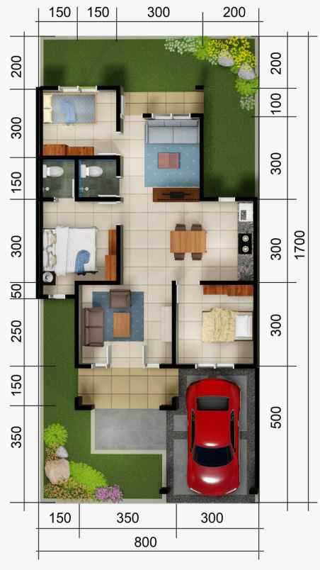 cluster modern mewah harga terjangkau