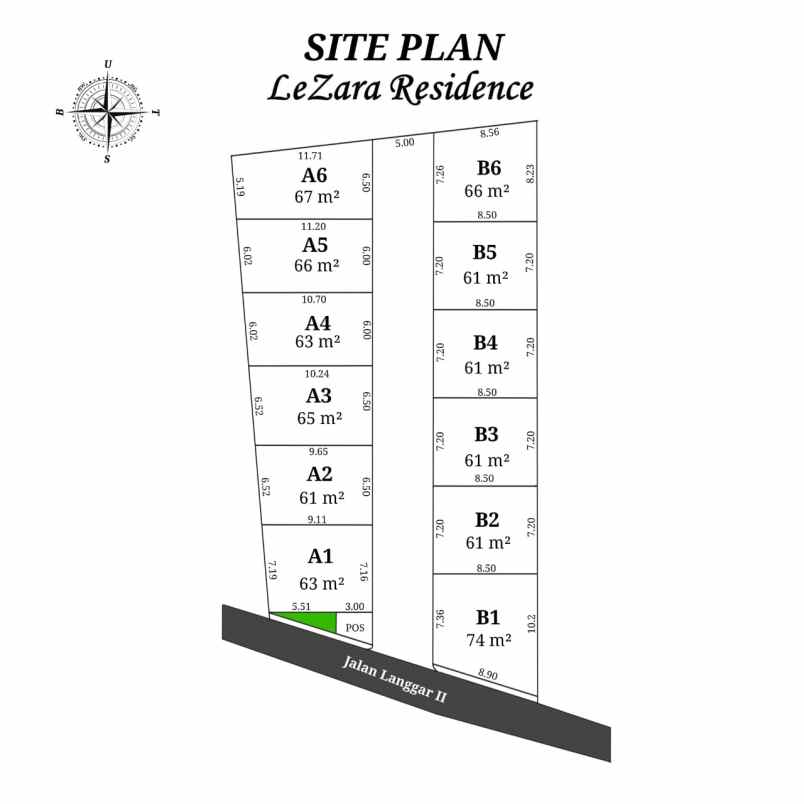 cluster rumah clasik modern 2 5 lantai rooftop