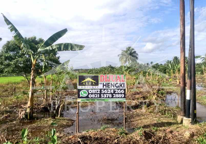 dijual murah tanah raya sungai kakap pal 9 pontianak