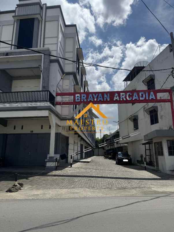 dijual ruko gudang kantor brayan arcadia jalan