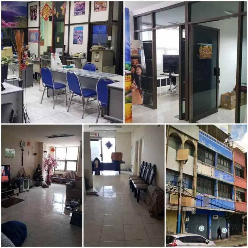 dijual ruko gudang kantor cideng kec gambir jakarta