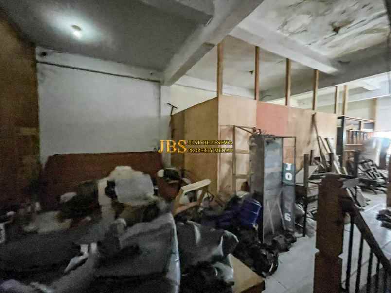 dijual ruko gudang kantor jalan karya wisata