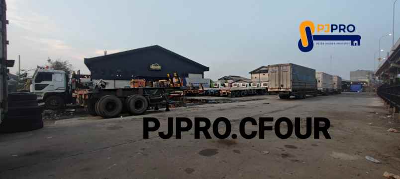dijual ruko gudang kantor jalan raya bekasi cakung barat