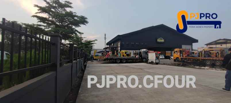 dijual ruko gudang kantor jalan raya bekasi cakung barat