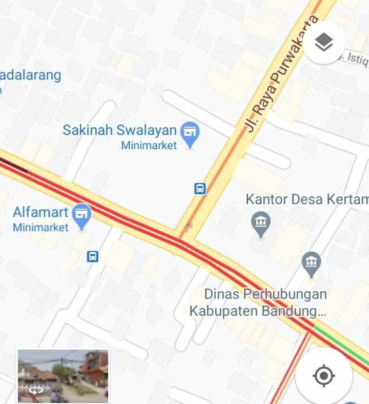 dijual ruko gudang kantor jalan raya padalarang