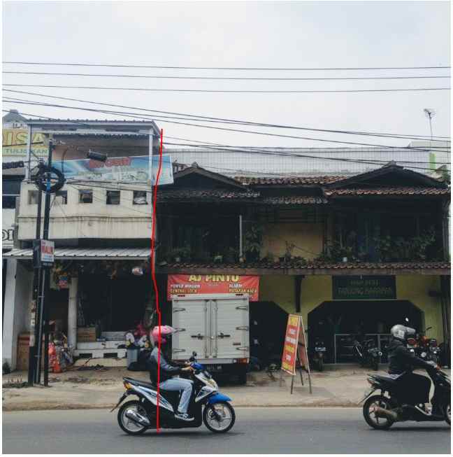 dijual ruko gudang kantor jalan raya padalarang