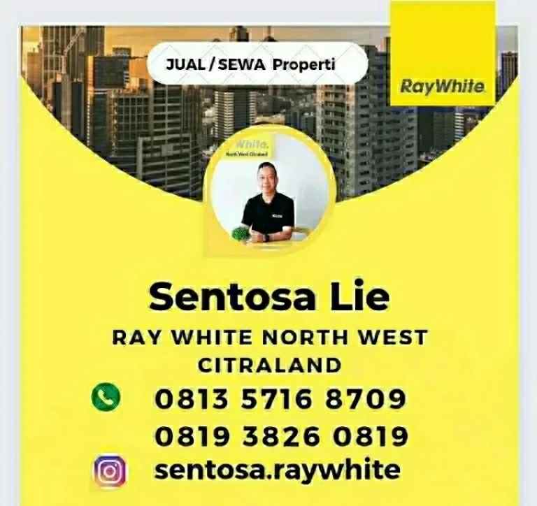 dijual ruko gudang kantor jalan raya taman