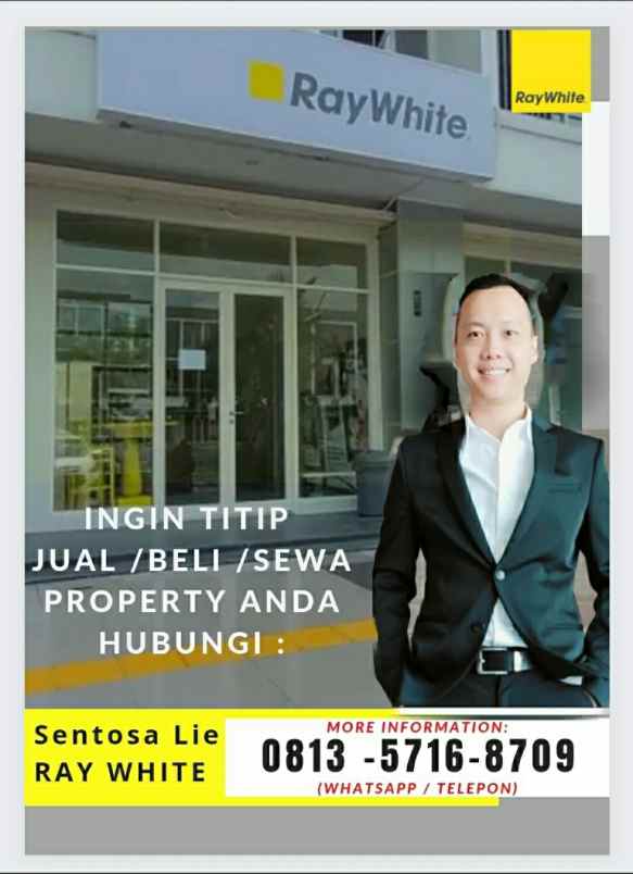 dijual ruko gudang kantor jalan raya taman