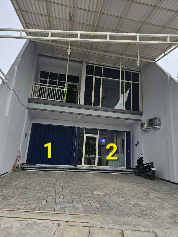 dijual ruko gudang kantor jalan raya wiyung