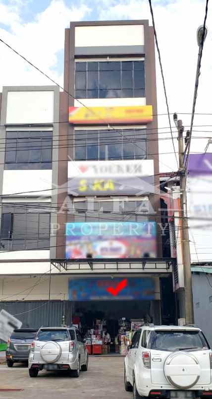 dijual ruko gudang kantor jalan sungai raya dalam