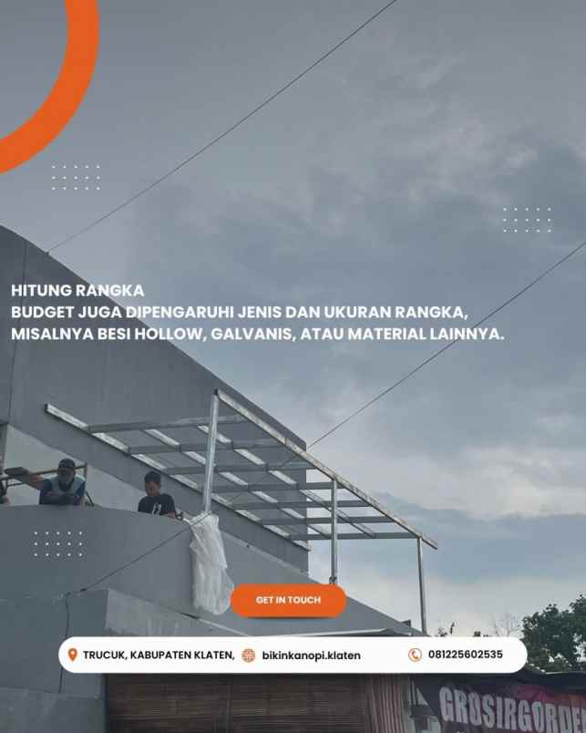dijual ruko gudang kantor kemiri rt 16 rw 08