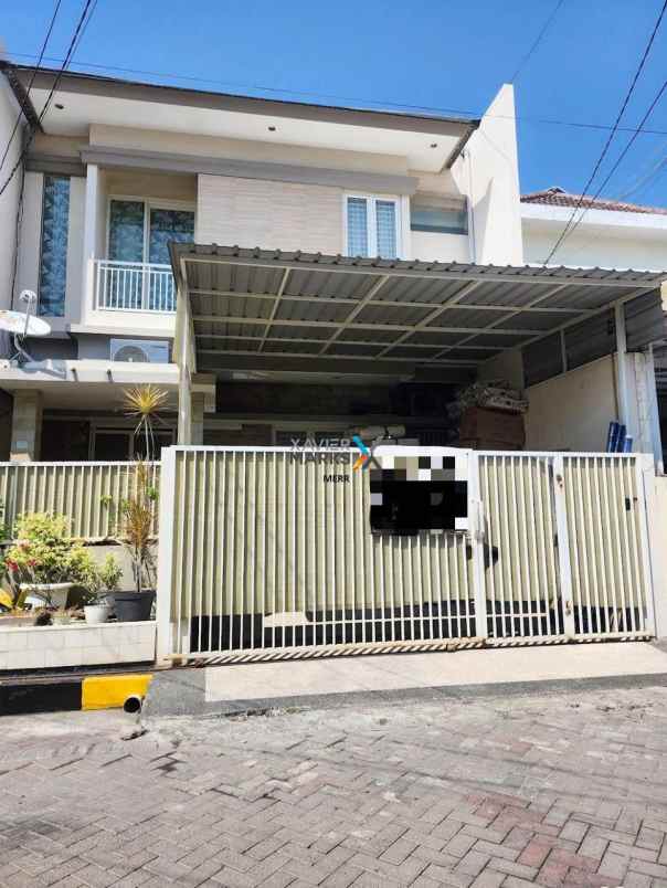 dijual rumah 2 lantai nirwana eksekutif siap huni