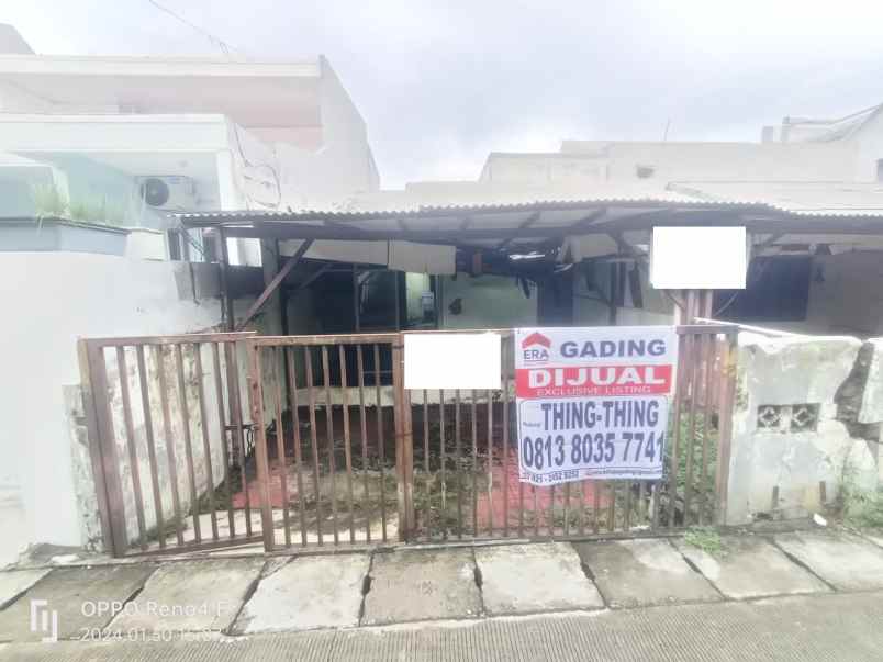 dijual rumah bangun cipta sarana bcs