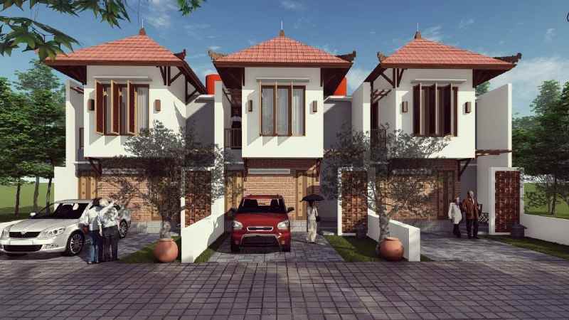 dijual rumah berkonsep tropikal bali di bandung barat