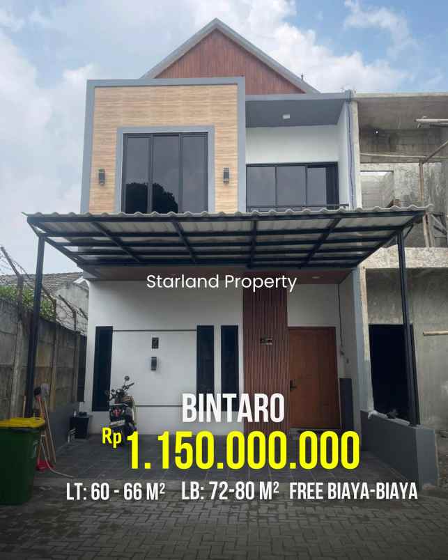 dijual rumah bintaro