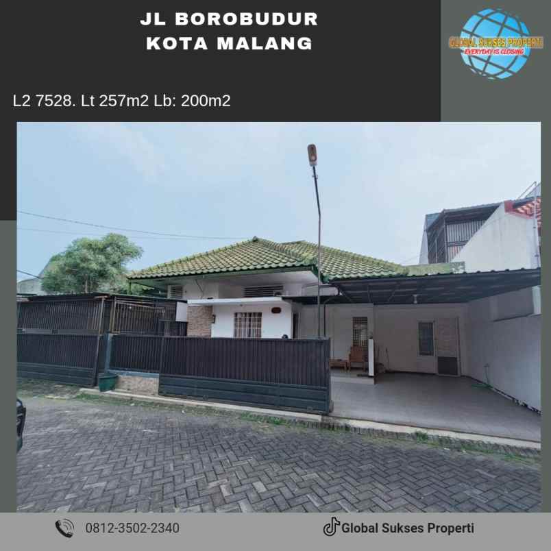 dijual rumah borobudur