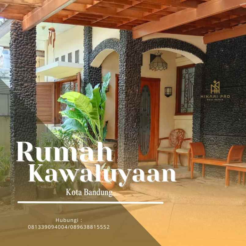 dijual rumah buah batu