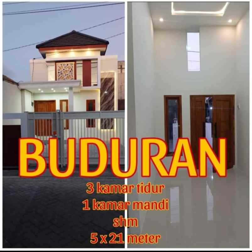 dijual rumah buduran sidoarjo