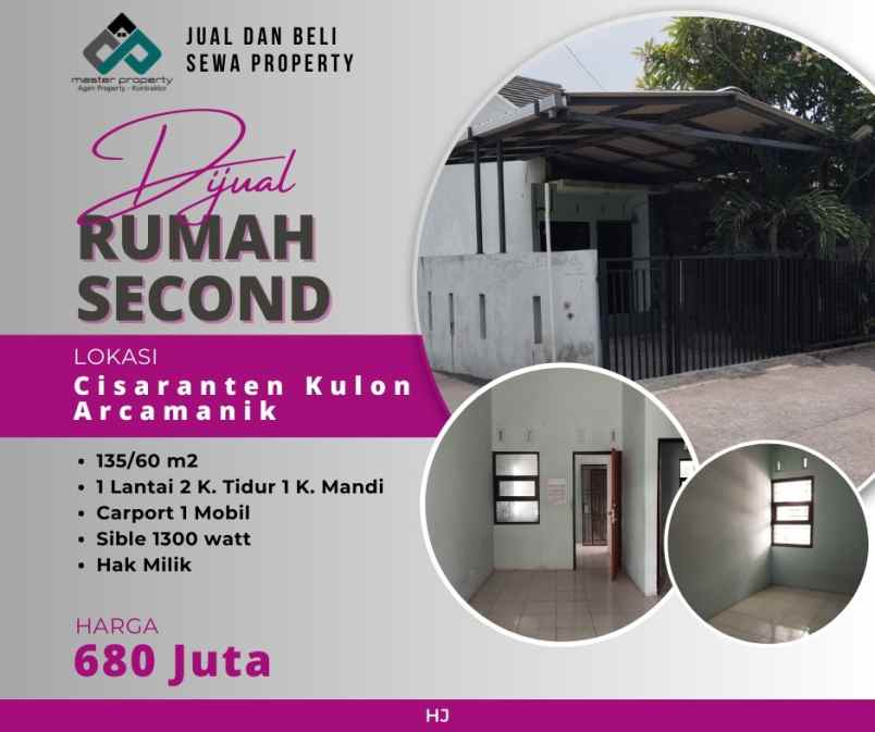 dijual rumah cisaranten kulon