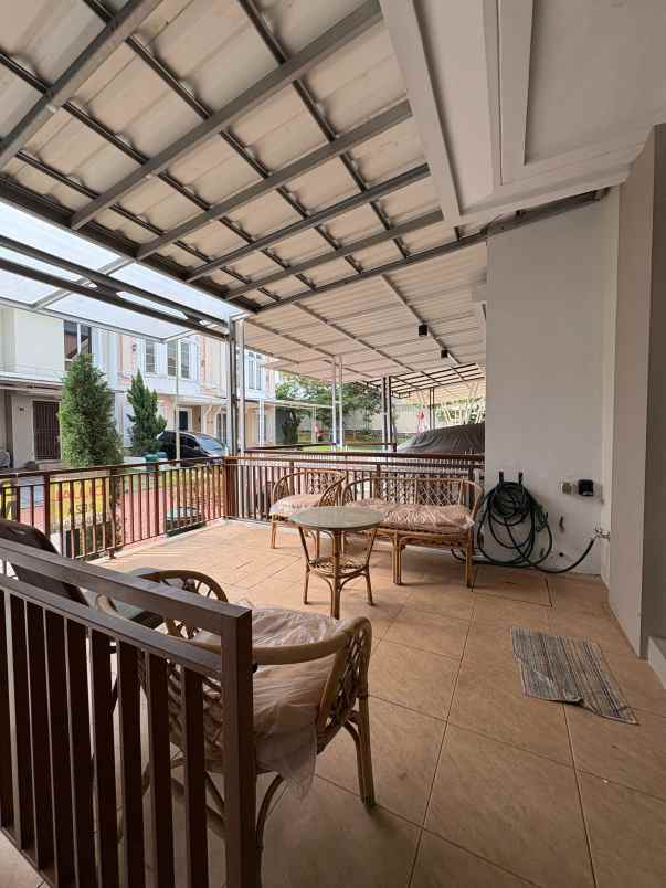 dijual rumah cluster boston village by