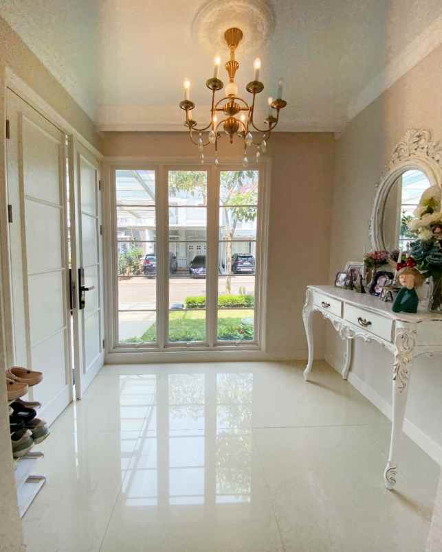 dijual rumah cluster menaggio paramount