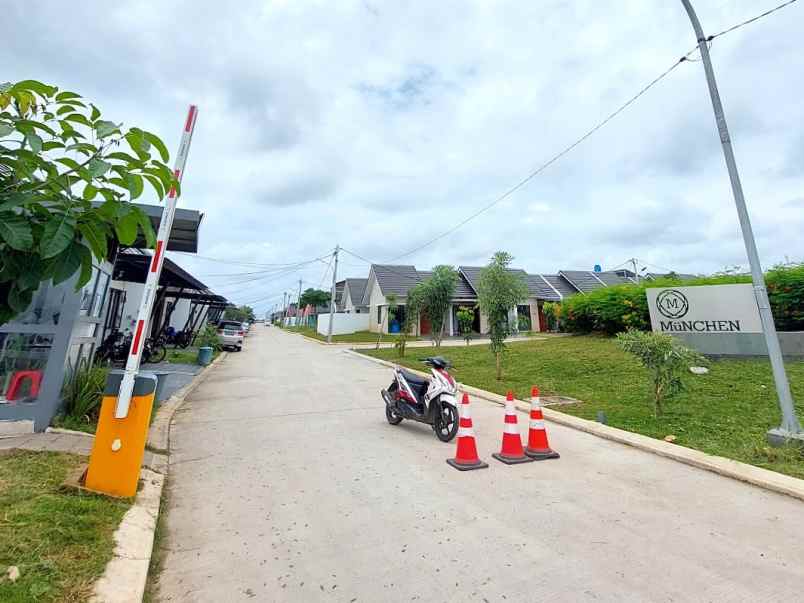 dijual rumah cluster munchen perumahan