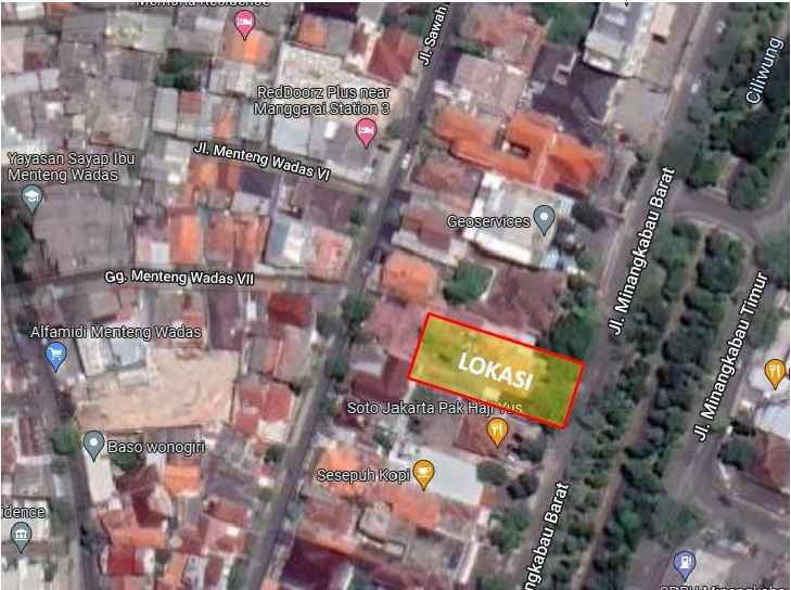 dijual rumah di area setia budi jakarta selatan