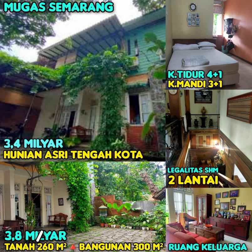 dijual rumah di mugas semsel semarang