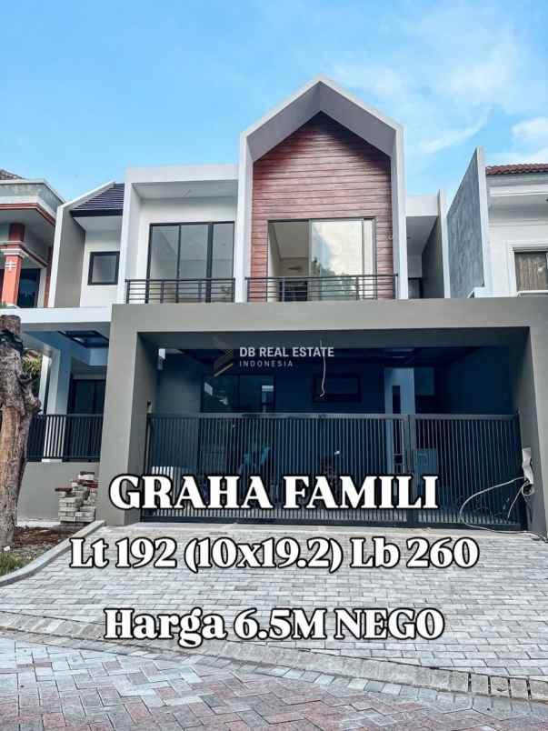 dijual rumah graha famili