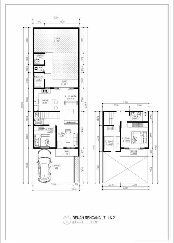 dijual rumah grogol