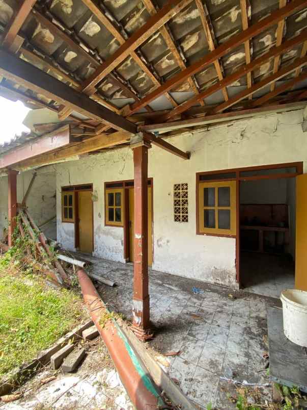 dijual rumah hitung tanah lokasi sulfat kota malang