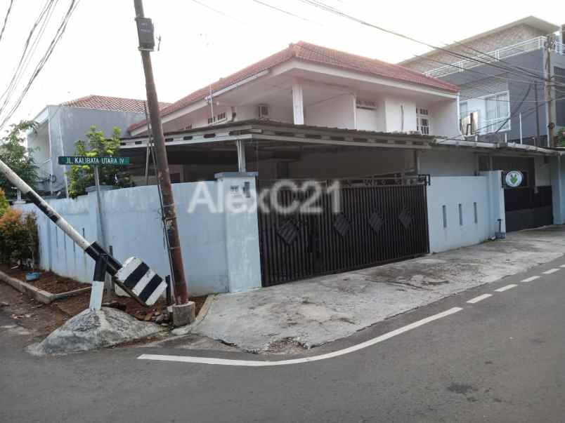 dijual rumah hook di kalibata pancoran jakarta selatan