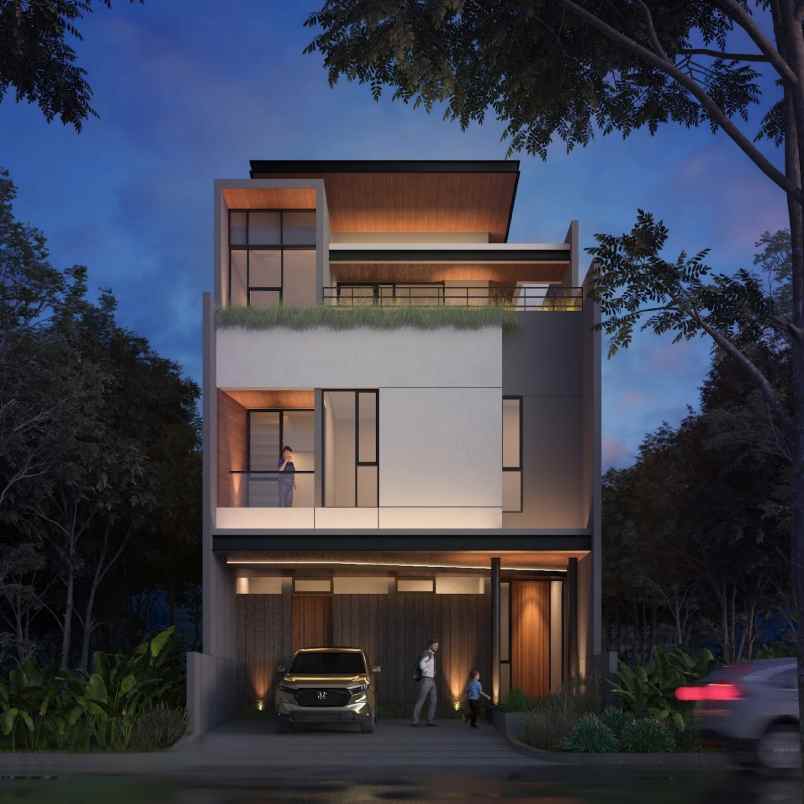 dijual rumah jalan crystal golf citraland