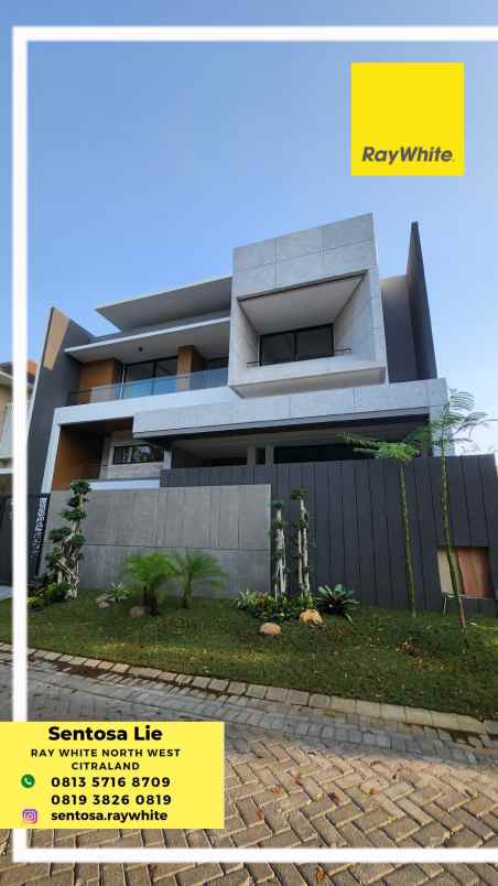 dijual rumah jalan jalan pakuwon indah