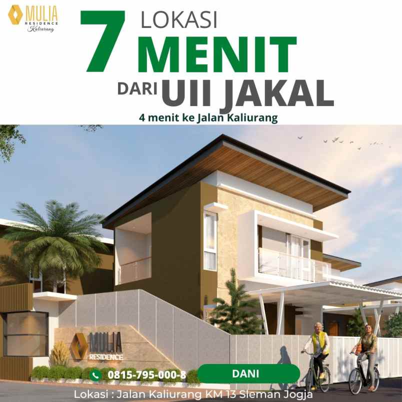 dijual rumah jalan kaliurang km 14 sleman