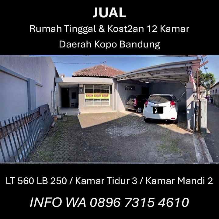 dijual rumah jalan kopo