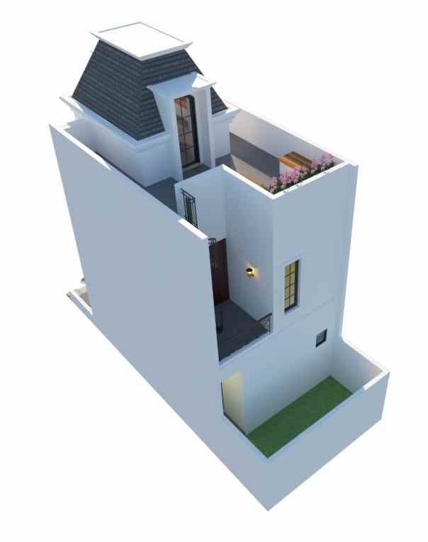 dijual rumah jalan lembah kelapa dua