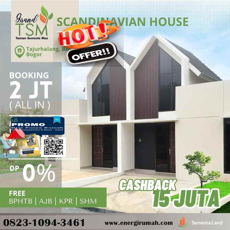 dijual rumah jalan raya bomang bojong