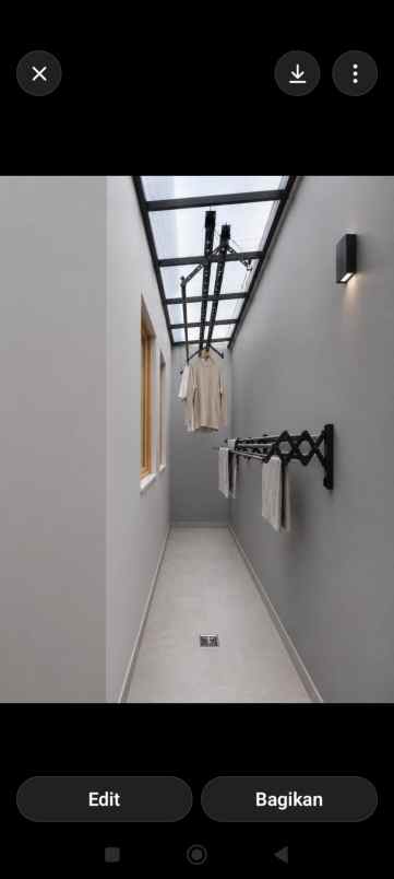 dijual rumah jalan raya megu cisoka