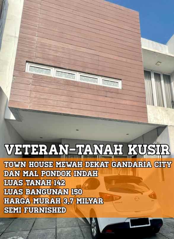 dijual rumah jalan raya veteran tanah